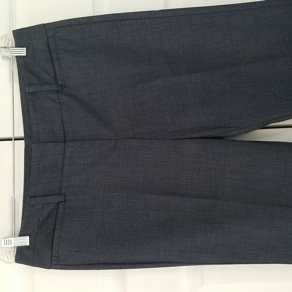 New York & Company Dark Charcoal Textured Dress Pants - Picture 3 of 8